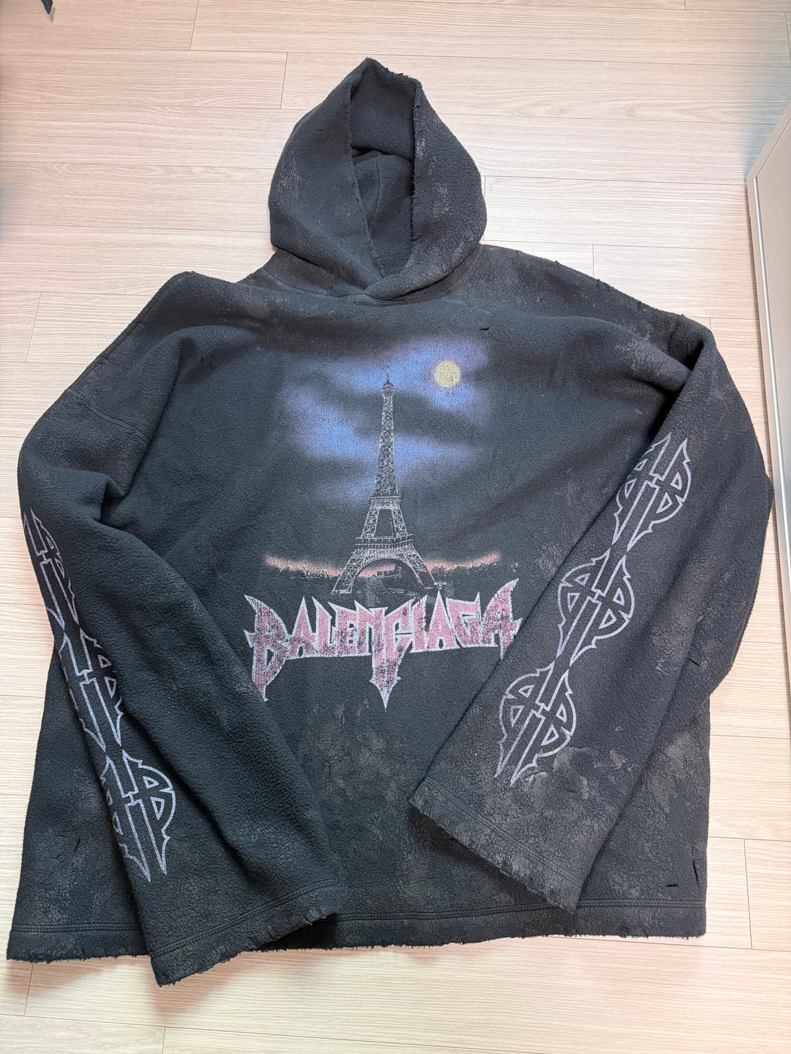 발렌시아가 파리스문 후드 2사이즈 상품이미지1