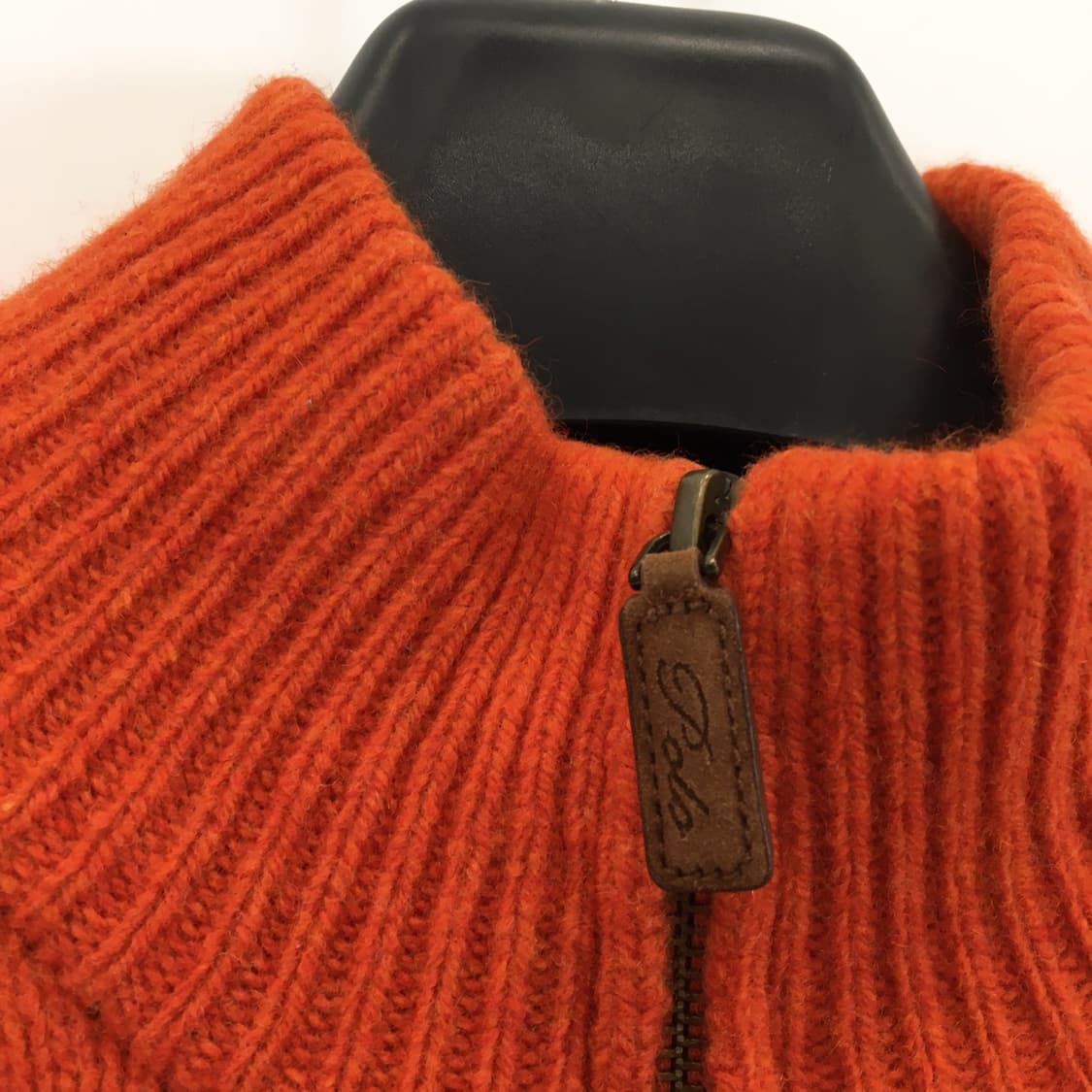 폴로 랄프로렌 메리노울 앙고라 반집업니트 L 상품이미지2