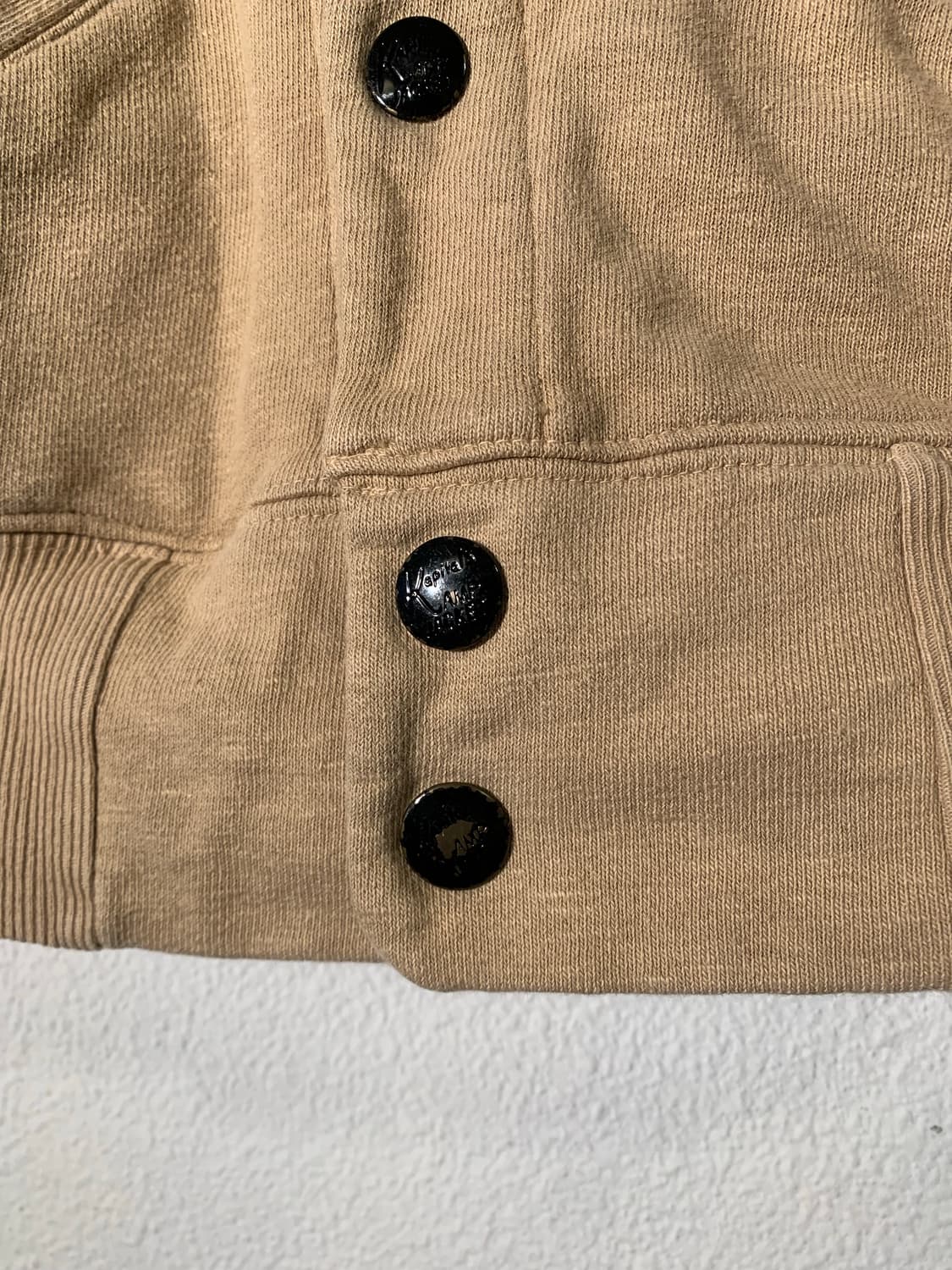 캐피탈 베이지 스트라이프 스냅 후드 상품이미지7