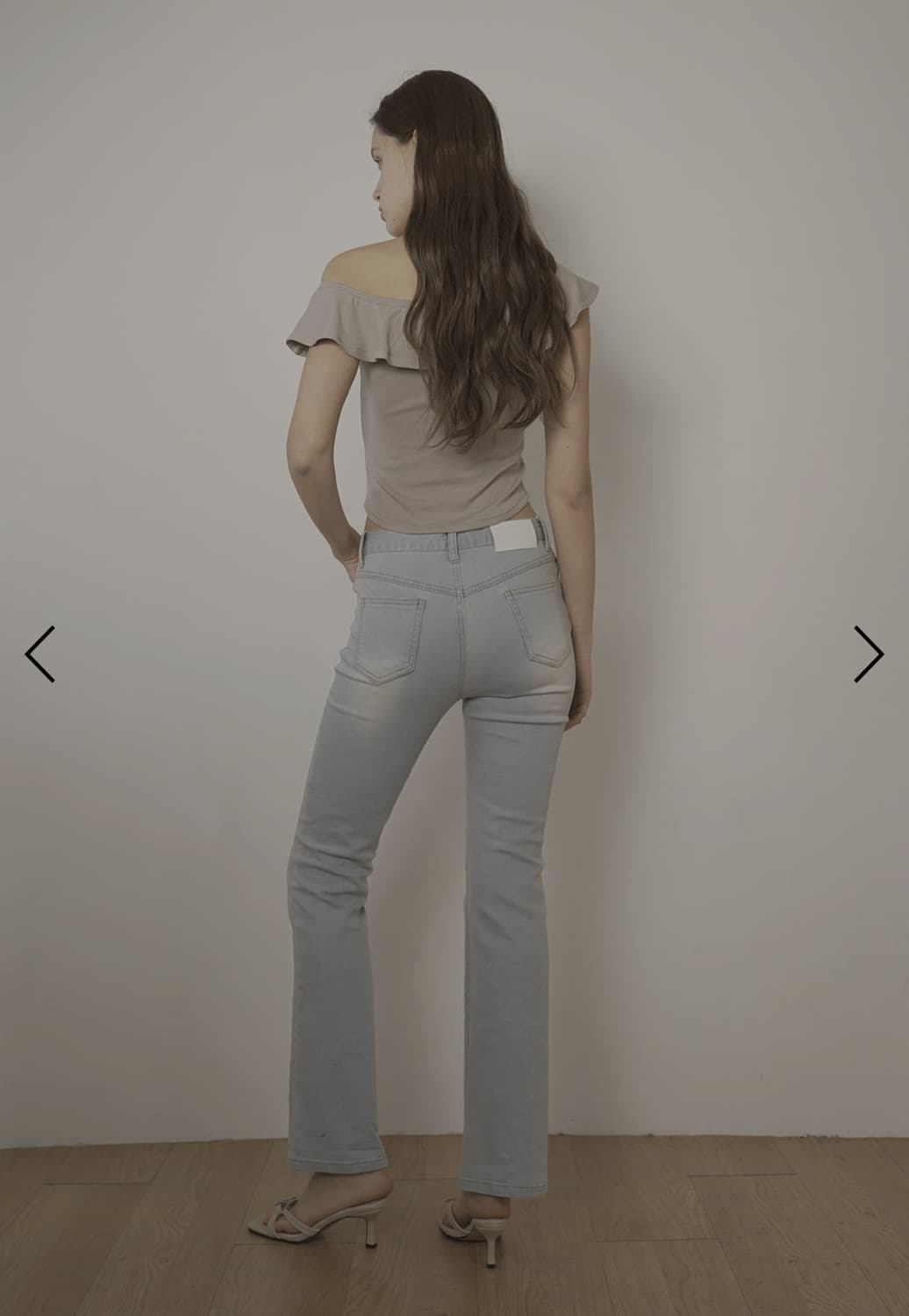 벨리아르 501 sky bootcut jean 부츠컷 바지 팬츠 연청 상품이미지2