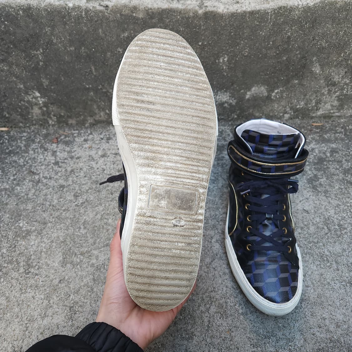 [41] Pierre Hardy Cube 하이탑 스니커즈 (260) 상품이미지6