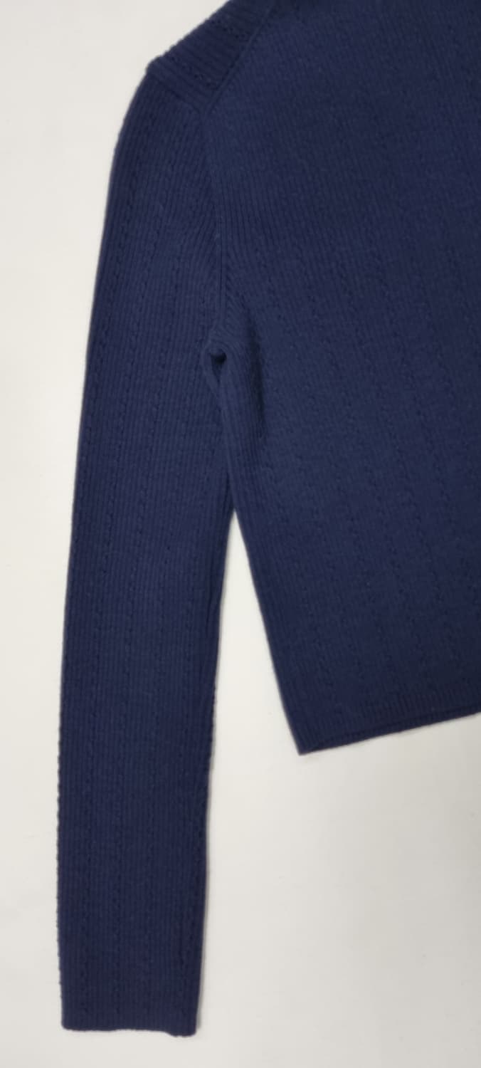 아떼 바네사브르노 골지짬임 울혼방 가디건 Free 상품이미지7