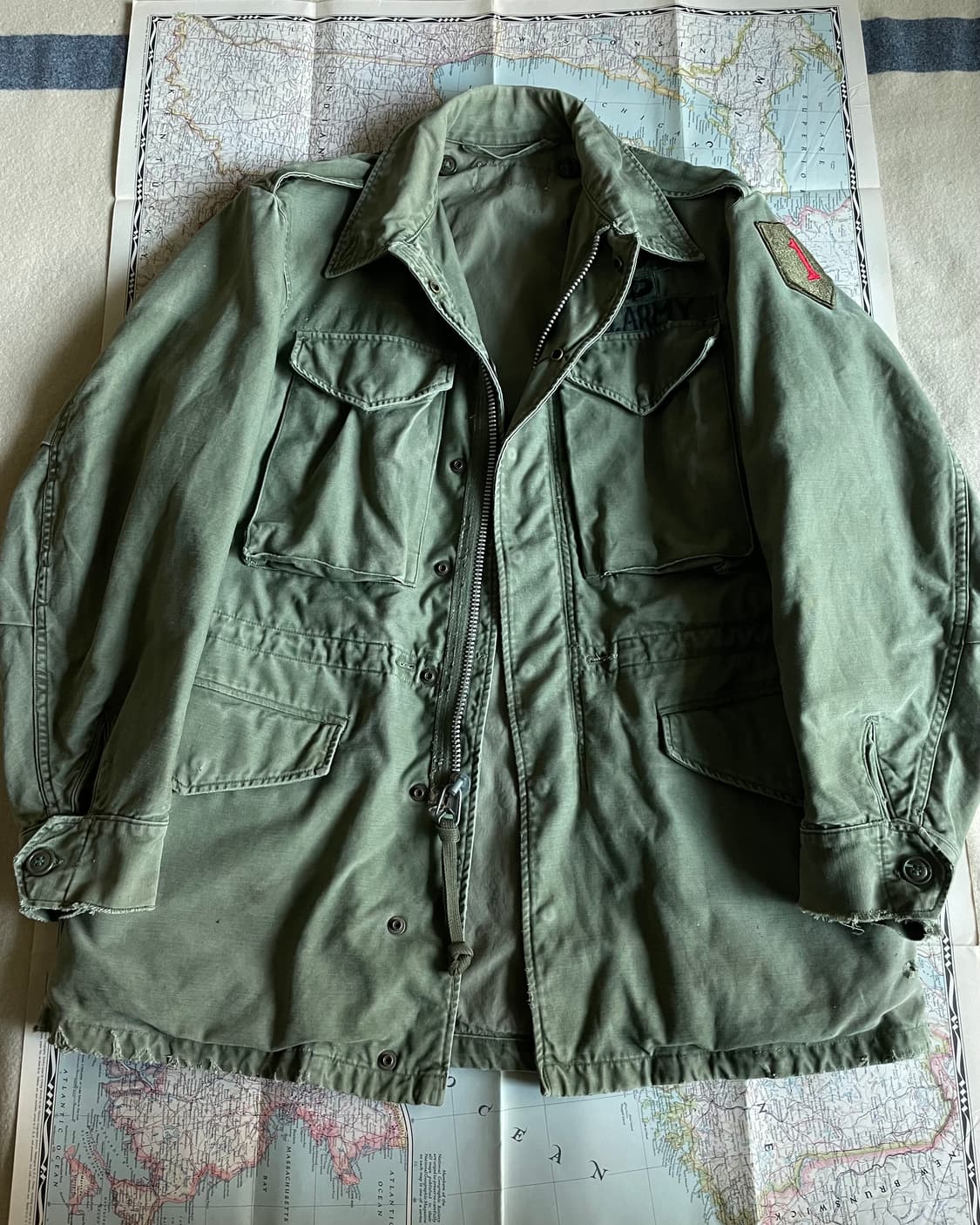 50s US ARMY m51 field jacket 상품이미지3