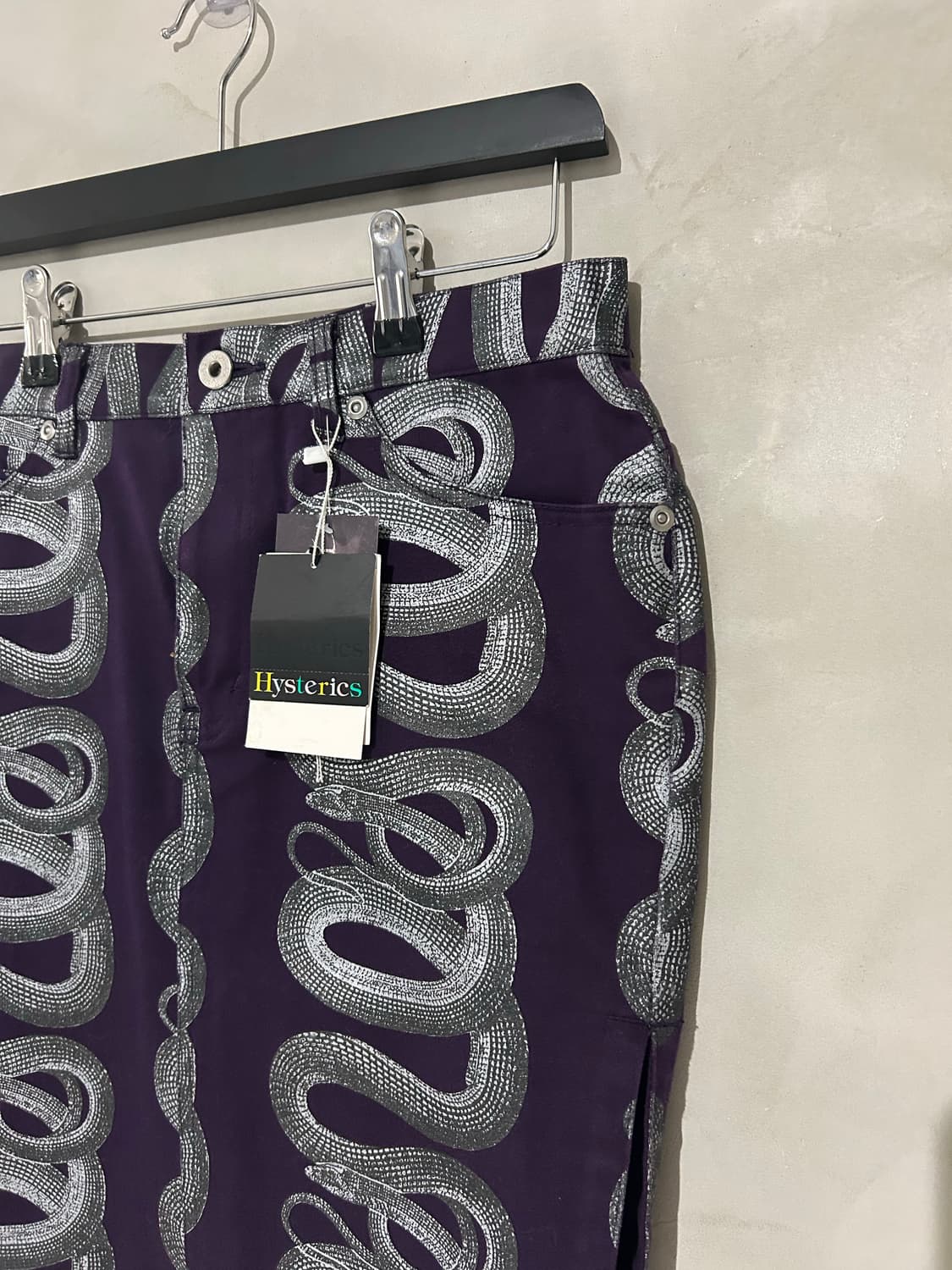 히스테릭글래머 90s 스네이크 스커트  상품이미지3