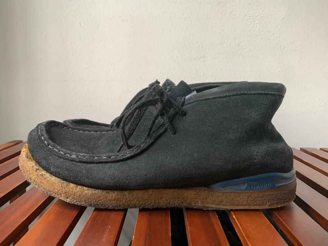 visvim 비즈빔 왈라비 블랙 us9 상품이미지4