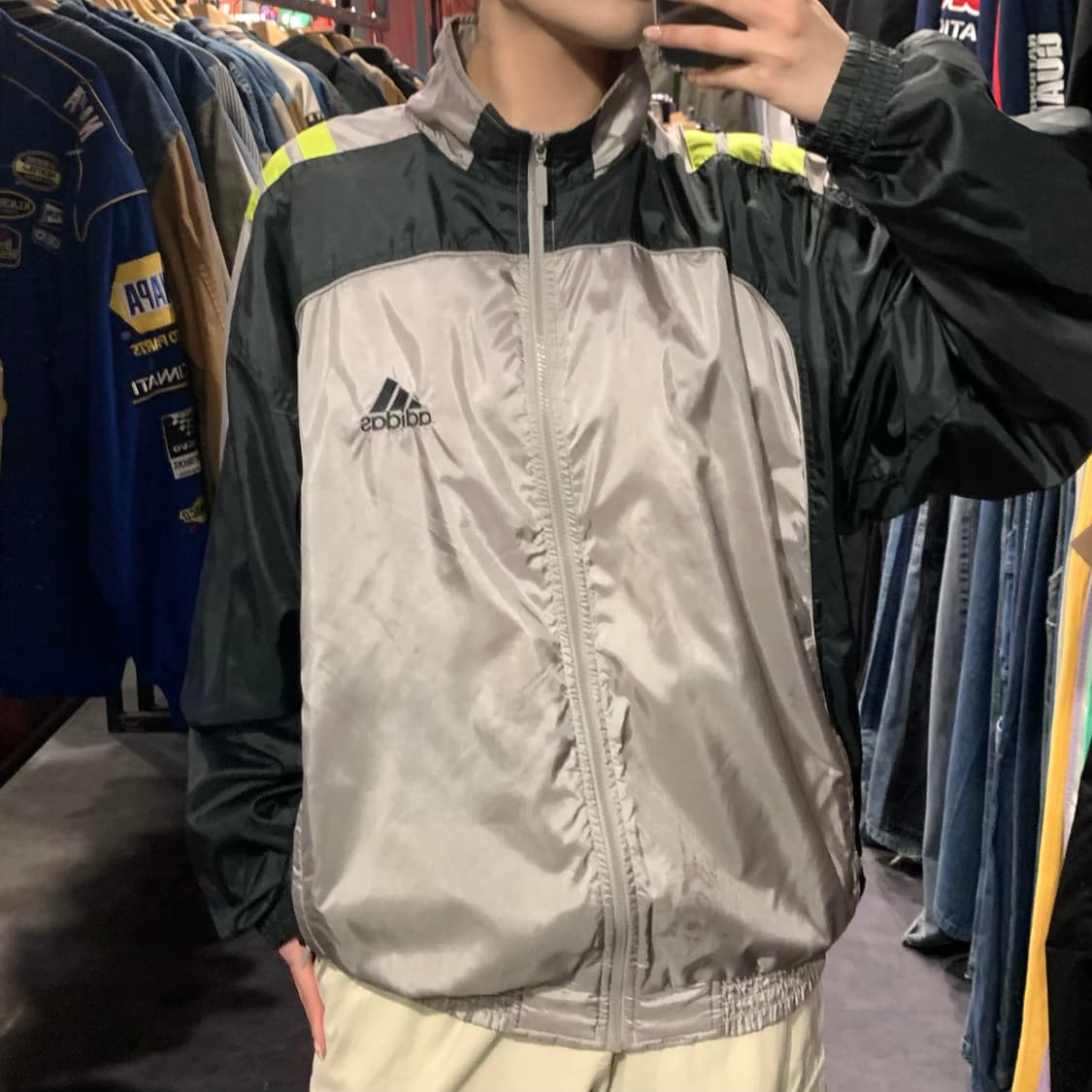 [IM] 아디다스 바람막이 그레이 상품이미지2