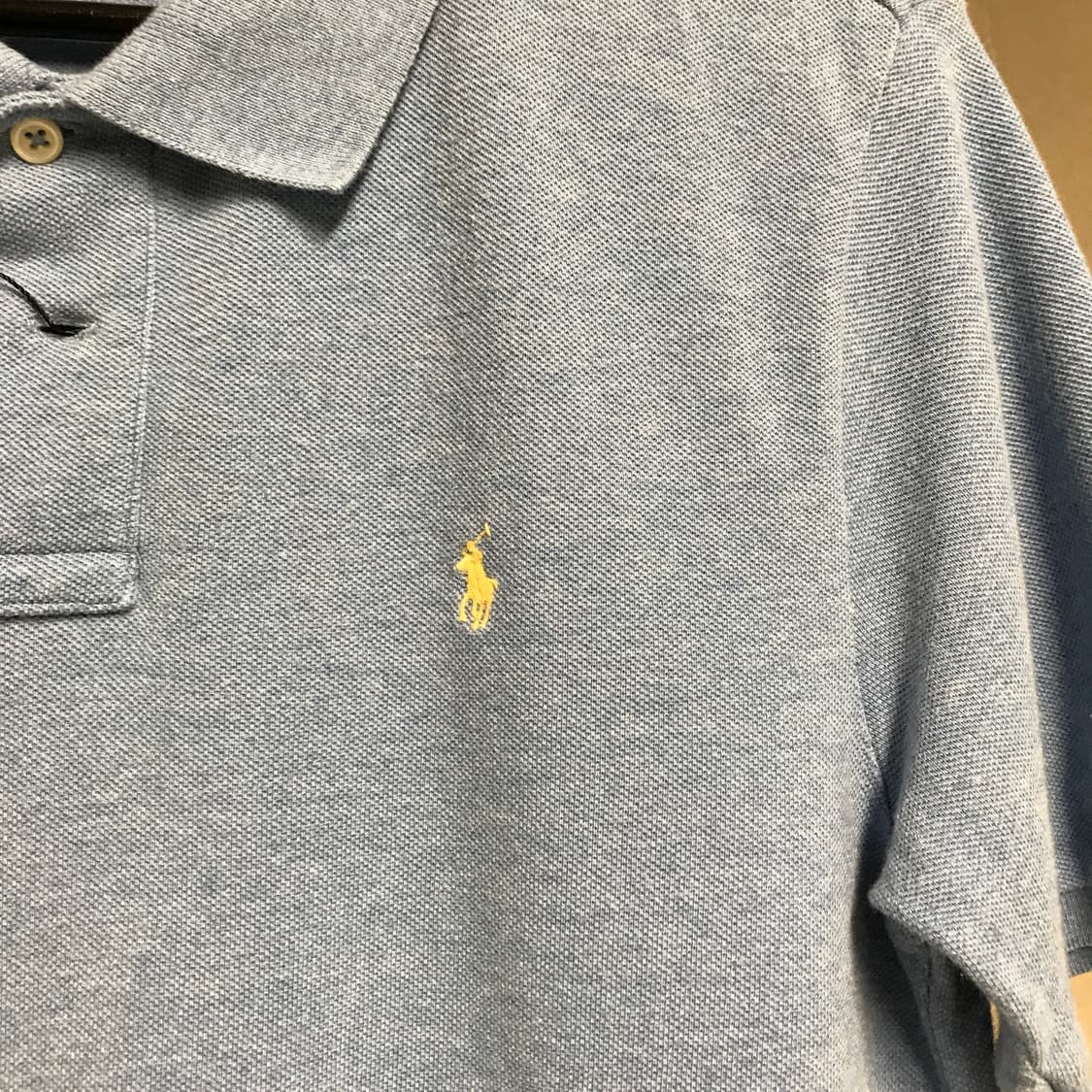 폴로 랄프로렌 QR PK 반팔 카라티 스카이블루 XL18-20 상품이미지4