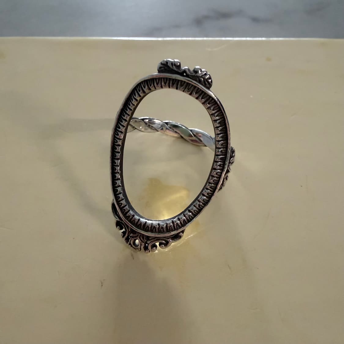 베드포드 Bed J.W. Ford 실버 925 미러 링 반지 15호 상품이미지6