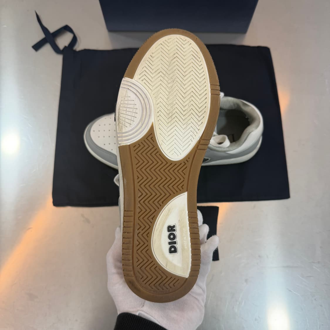 [리오브전포점] 디올 오블리크 B27 로우탑 스니커즈 6.5 상품이미지3