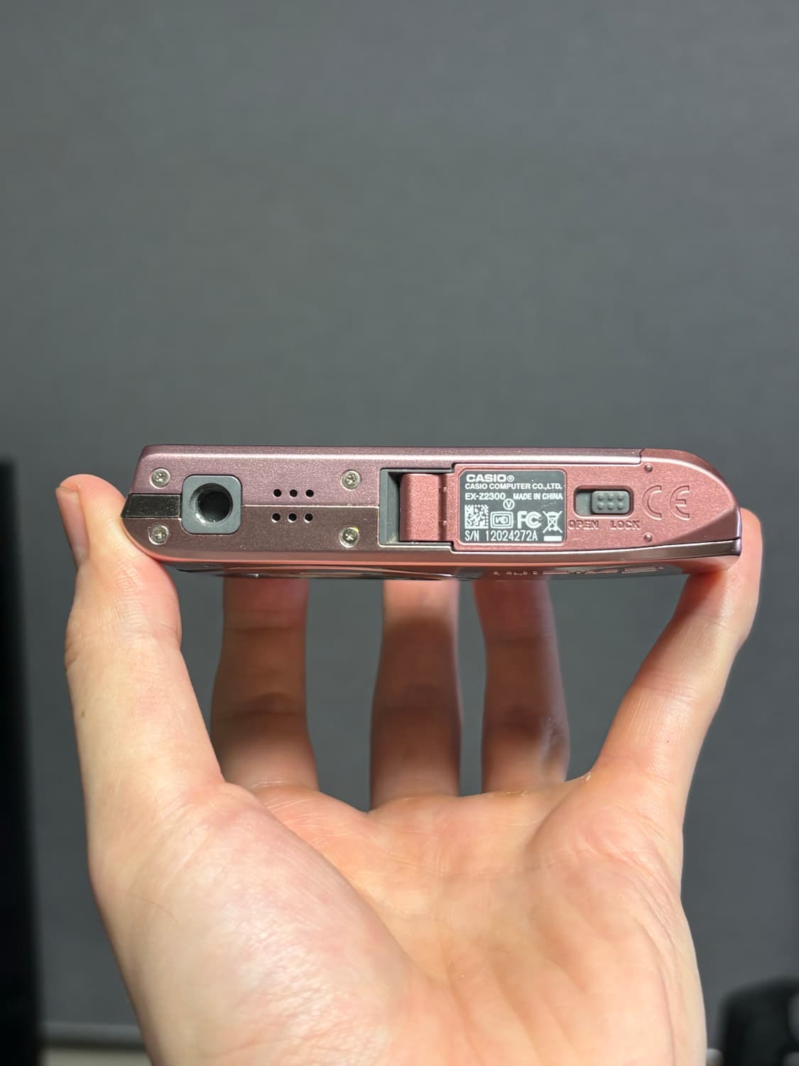 카시오 엑슬림 z2300 핑크 상품이미지4