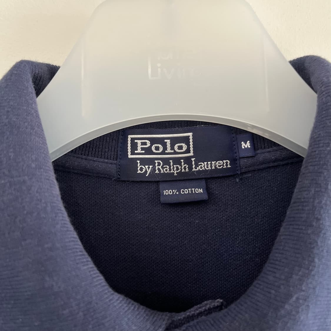 폴로 랄프로렌 빅포니 네이비 카라 반팔 티셔츠 상품이미지5