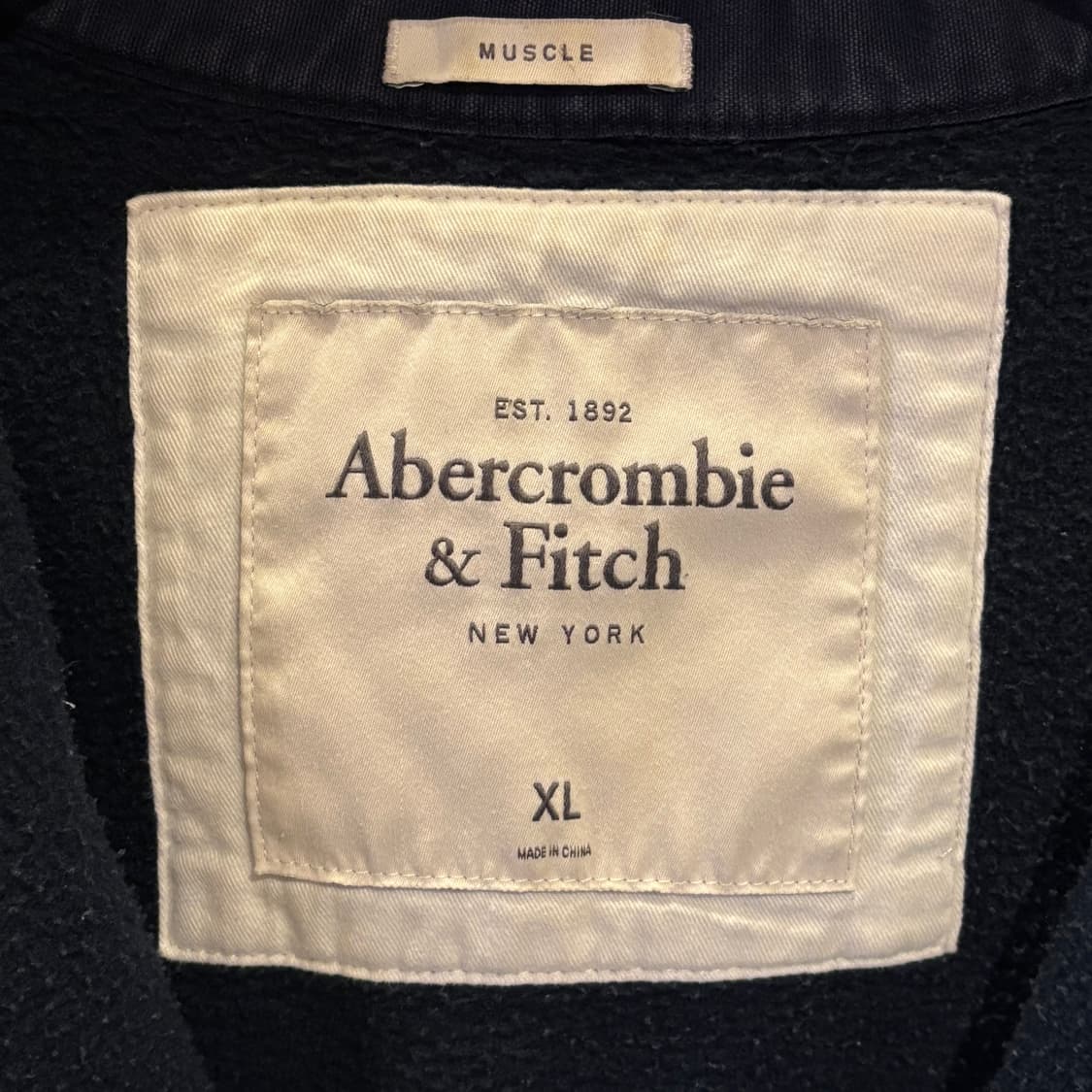 아베크롬비 네이비 후드집업 상품이미지6