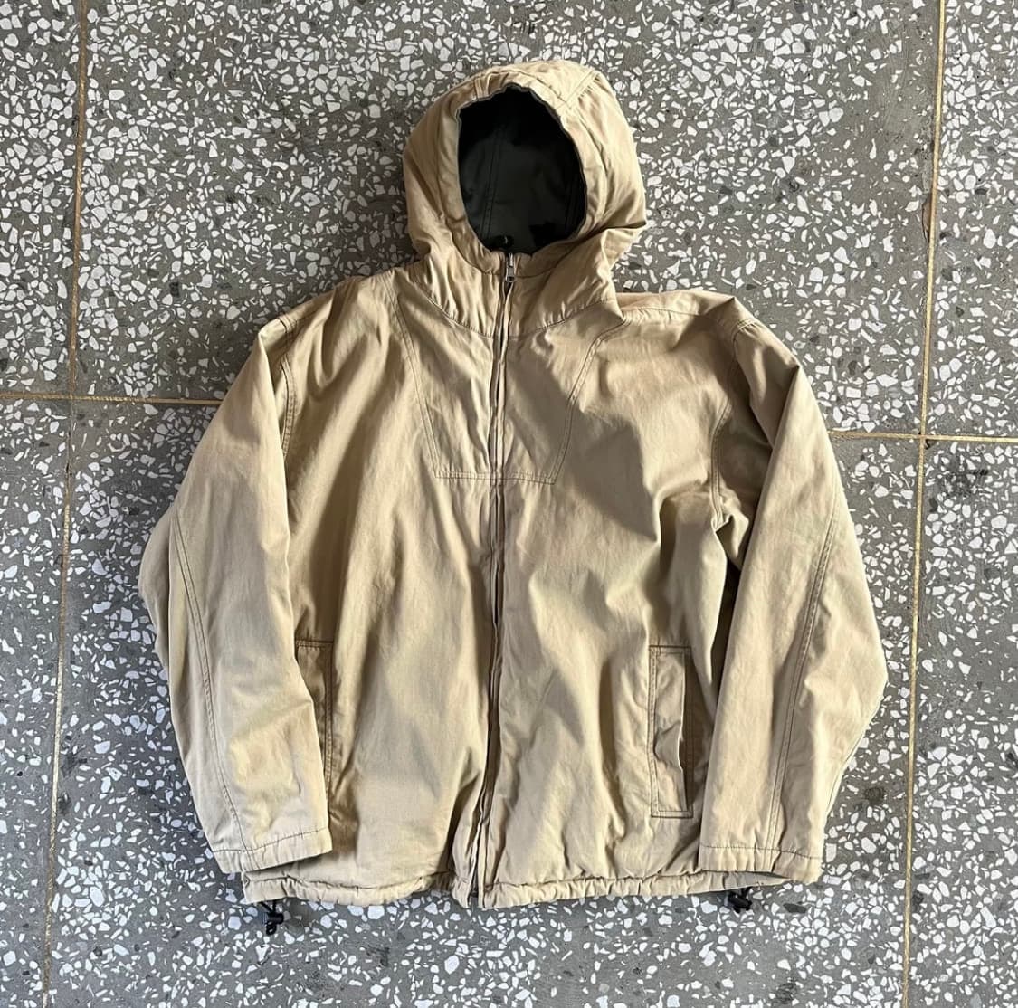 00s 스투시 리버시블 코튼 파카 L 상품이미지1