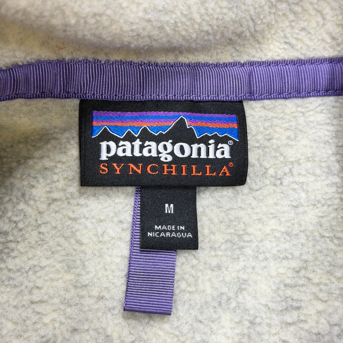 파타고니아 신칠라 스냅티 플리스 풀오버 오트밀 헤더 M 상품이미지4