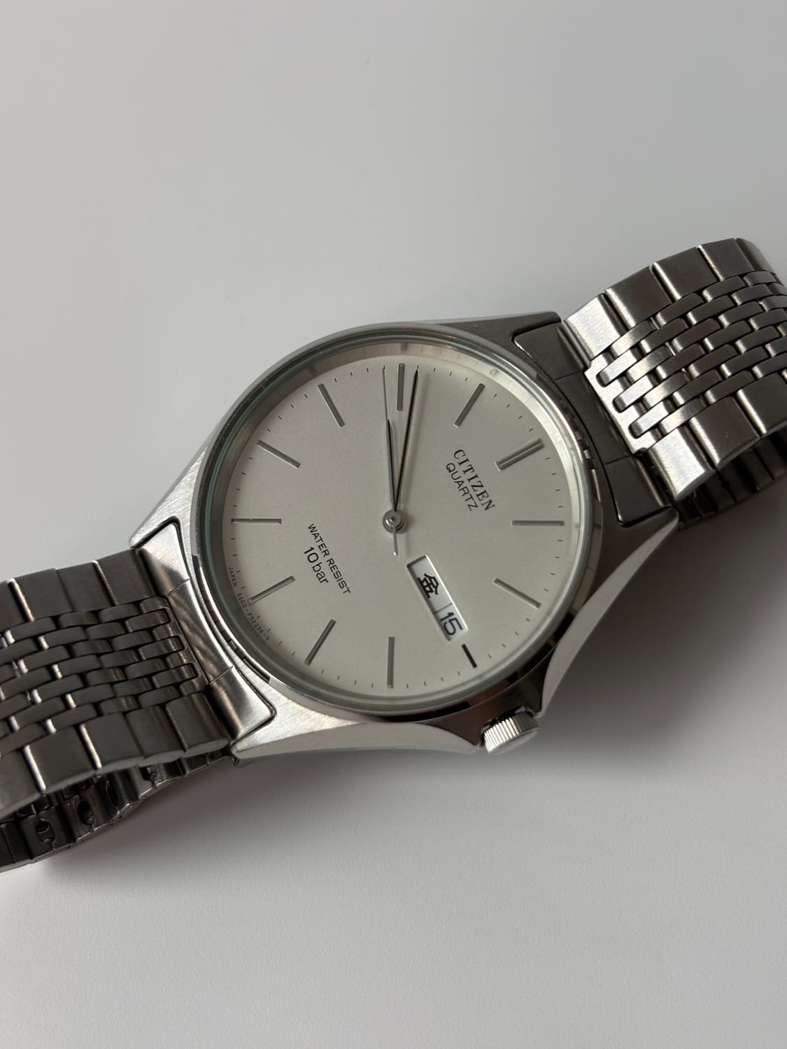 1980s Bar Index Silver Quartz 상품이미지2