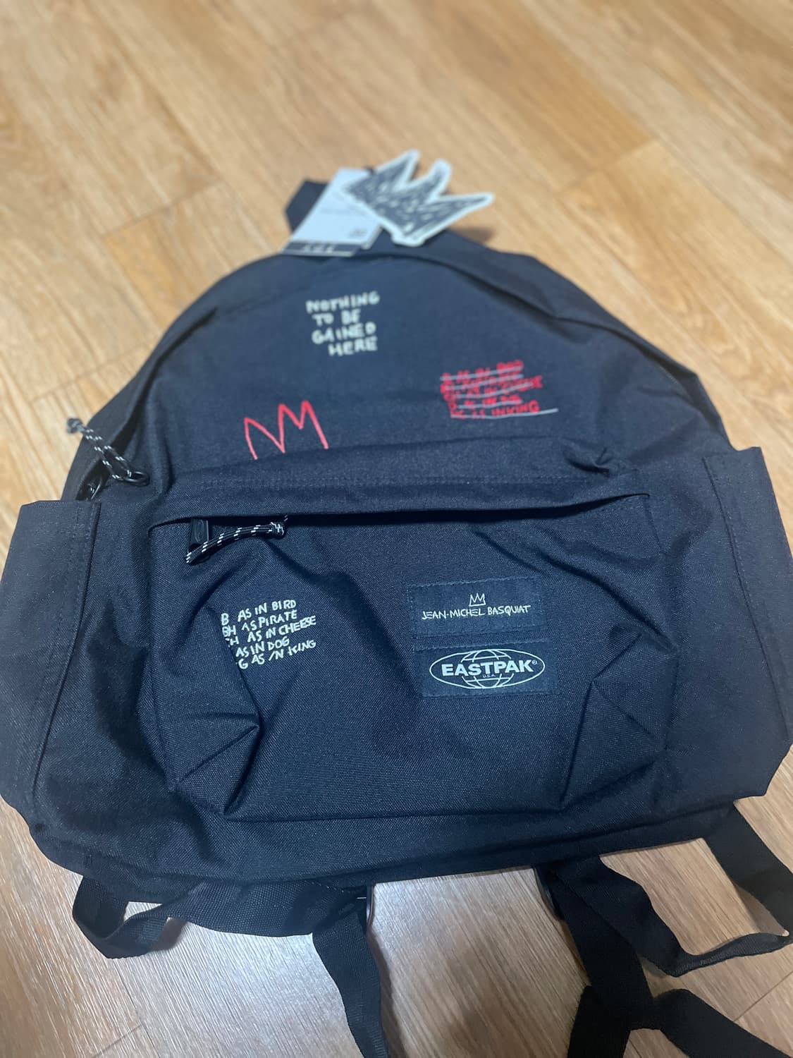 이스트팩 X 바스키아 콜라보 데이백팩(새상품) 상품이미지1