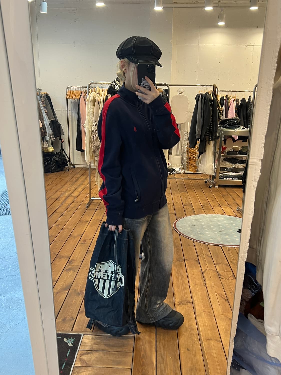 히스테릭글래머 데님 백팩 상품이미지6