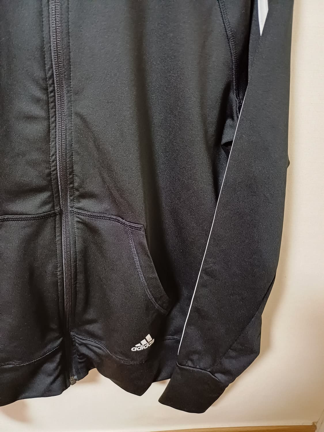 아디다스 블랙 트랙탑 져지 상품이미지3