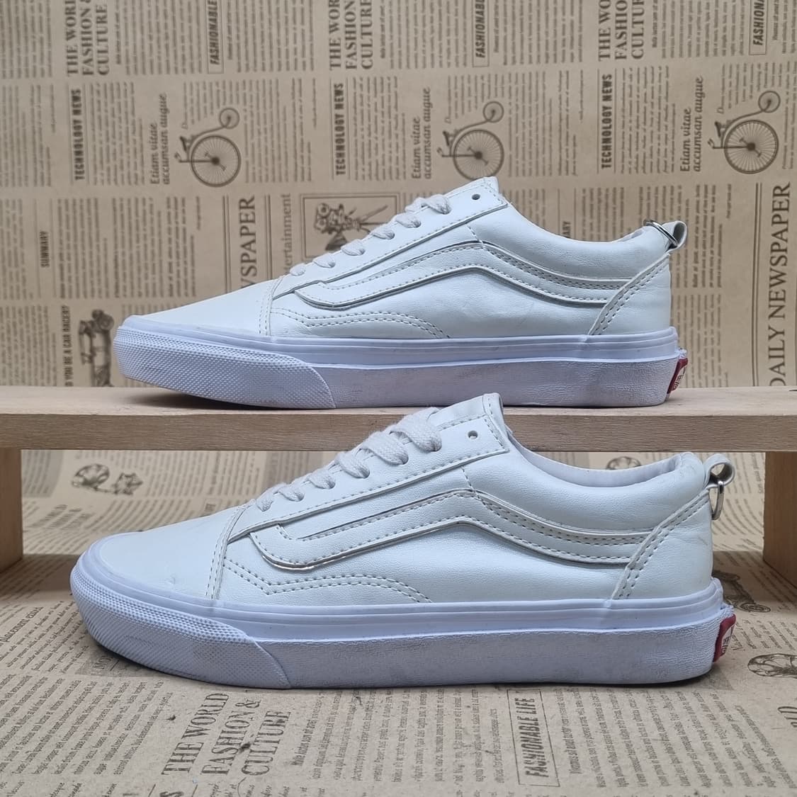 반스 올드스쿨 레더 여성스니커즈225 상품이미지1