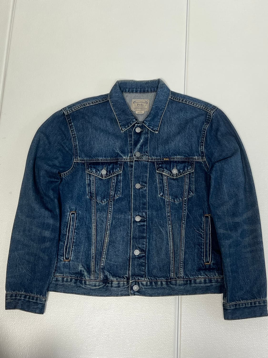 폴로 랄프로렌 페이디드 데님 트러커 자켓 L사이즈 상품이미지1