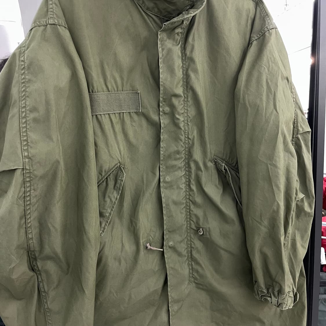 80s OG M65 오리지널 피쉬테일 so-sew 미군 개파카 상품이미지3