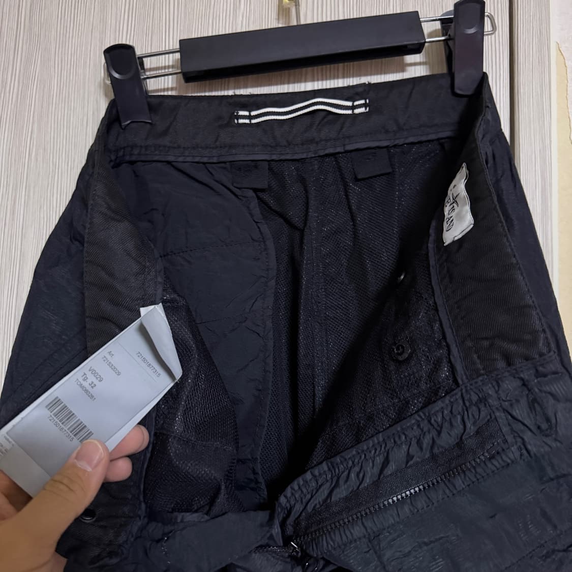 20SS 스톤 시어서커 카고 바지 블랙 721532029 (남성 32) 상품이미지7