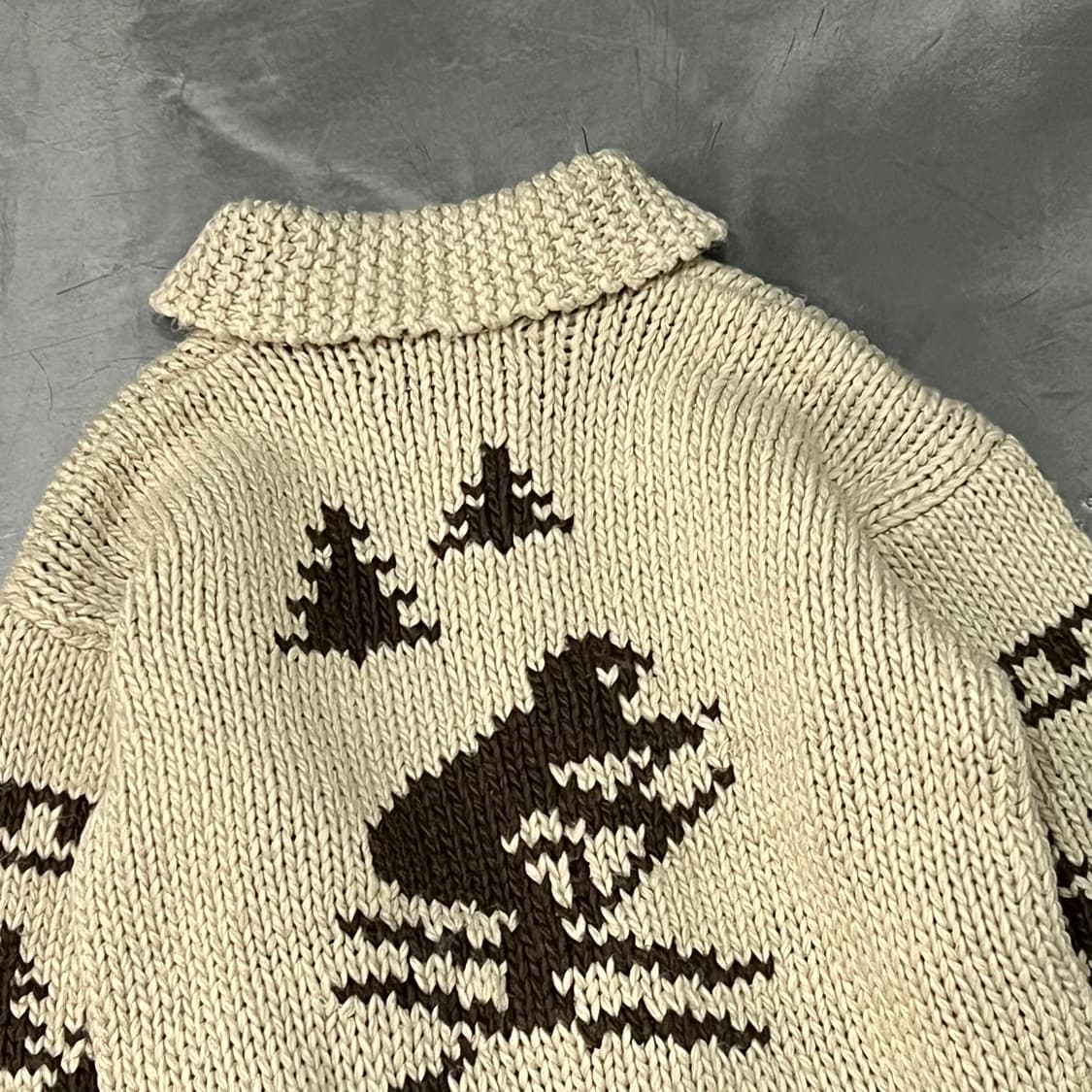  코위찬 니트 집업 y14450 상품이미지4