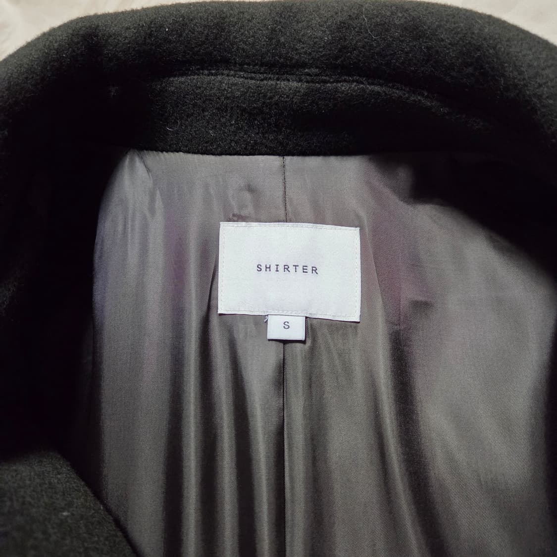 [S] 셔터 파인마스터 발마칸 코트 그린 24fw / 트레블러 상품이미지4