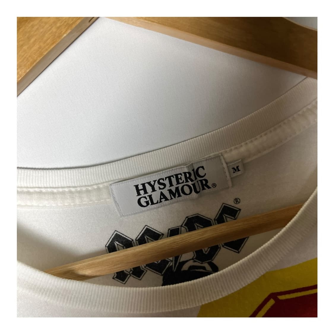 [Hysteric Glamour] 히스테릭글래머 x ACDC 반팔티셔츠 상품이미지4