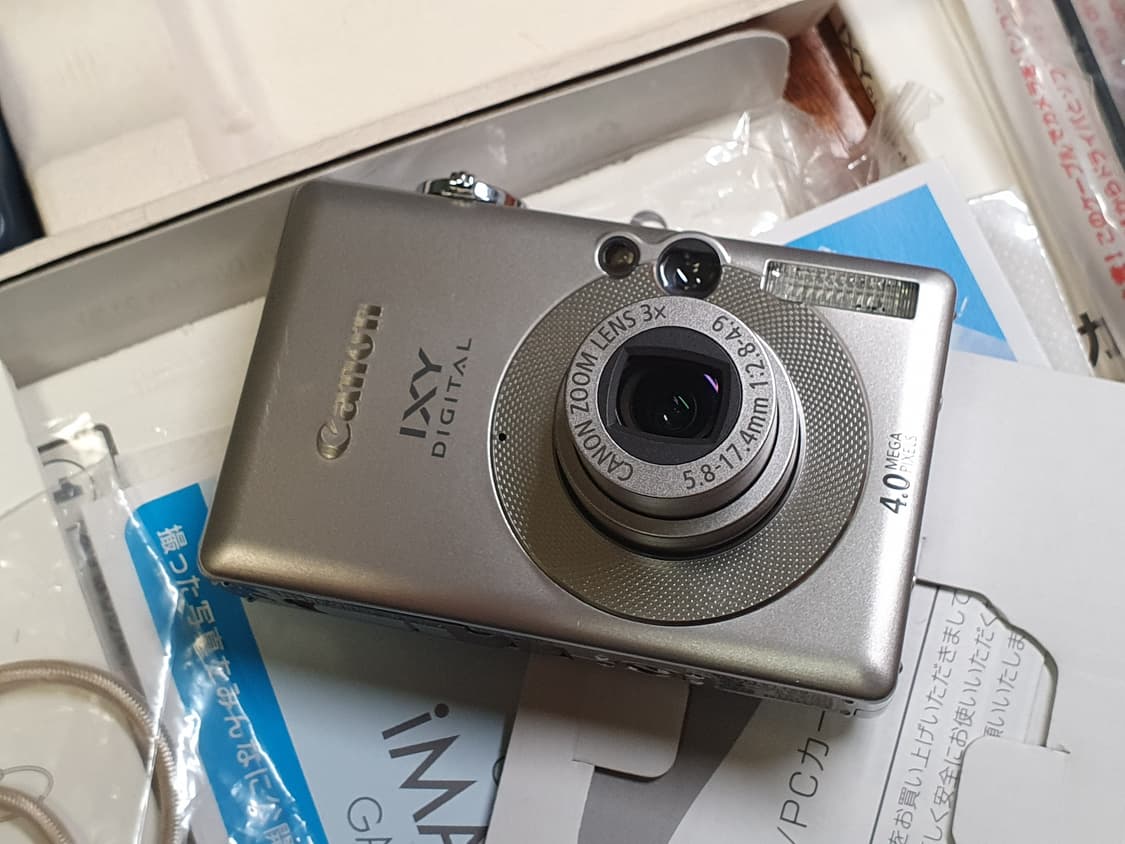캐논 ixy50 디카 (익서스40) 민트급 풀박 상품이미지10