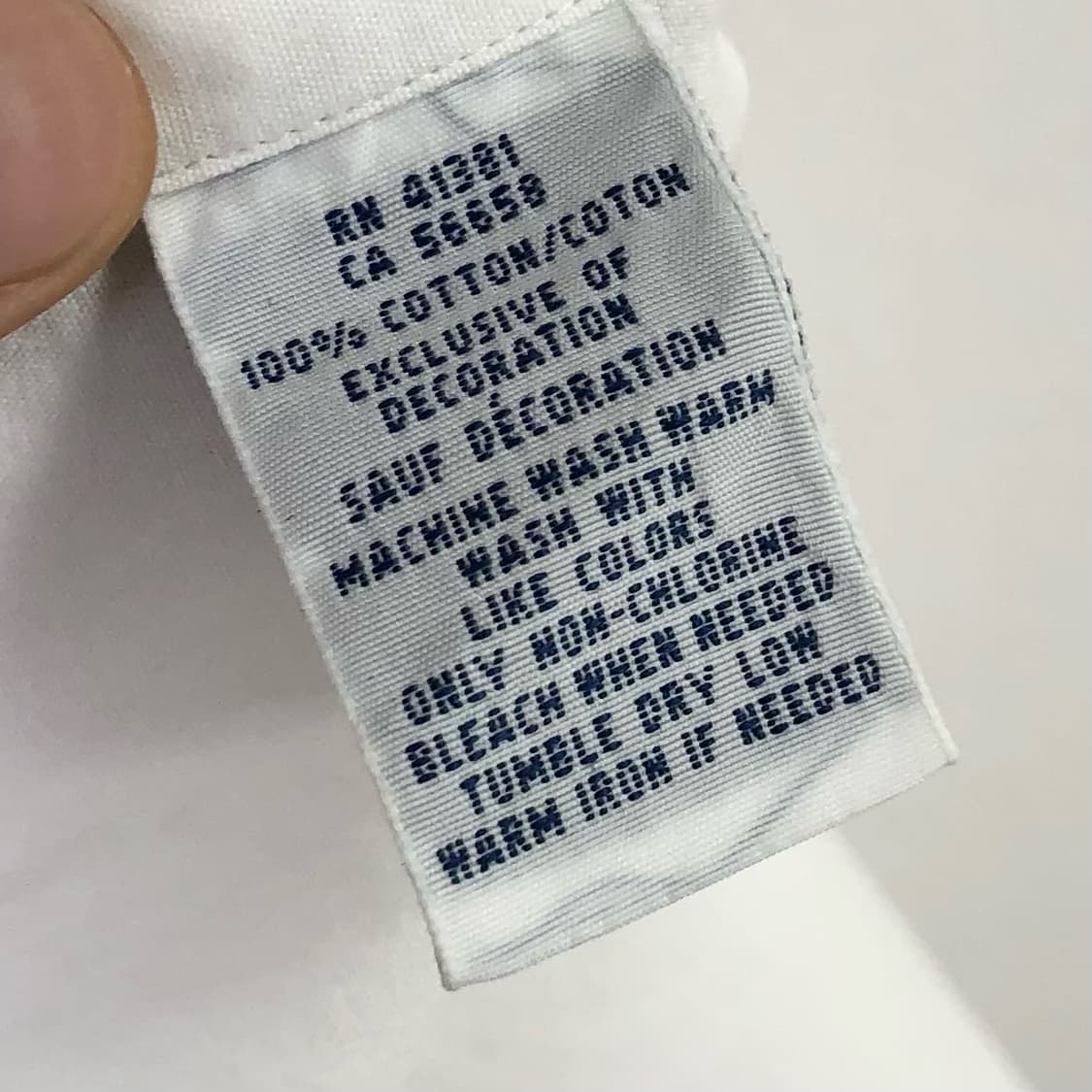 XL 폴로 화이트 셔츠 상품이미지4