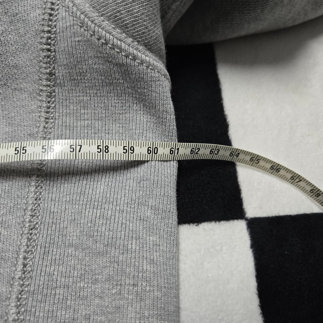 L 폴로랄프로렌 써멀 헤비코튼 투웨이 집업 후드 그레이 상품이미지9