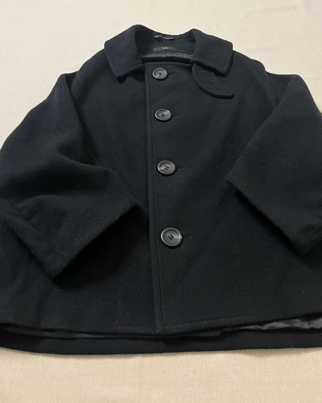 요지야마모토 돌먼슬리브 숏코트 yohji yamamoto Y’s 상품이미지4