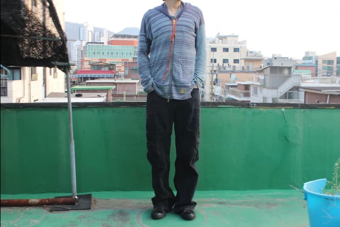 Vivienne Westwood Man Stripe Knit Zip up 상품이미지3