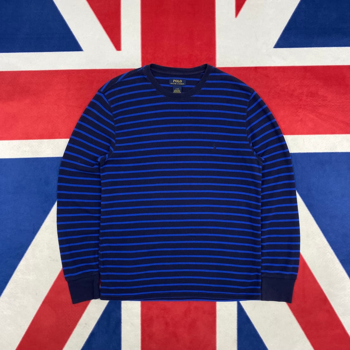 폴로 와플 롱슬리브 L  상품이미지1