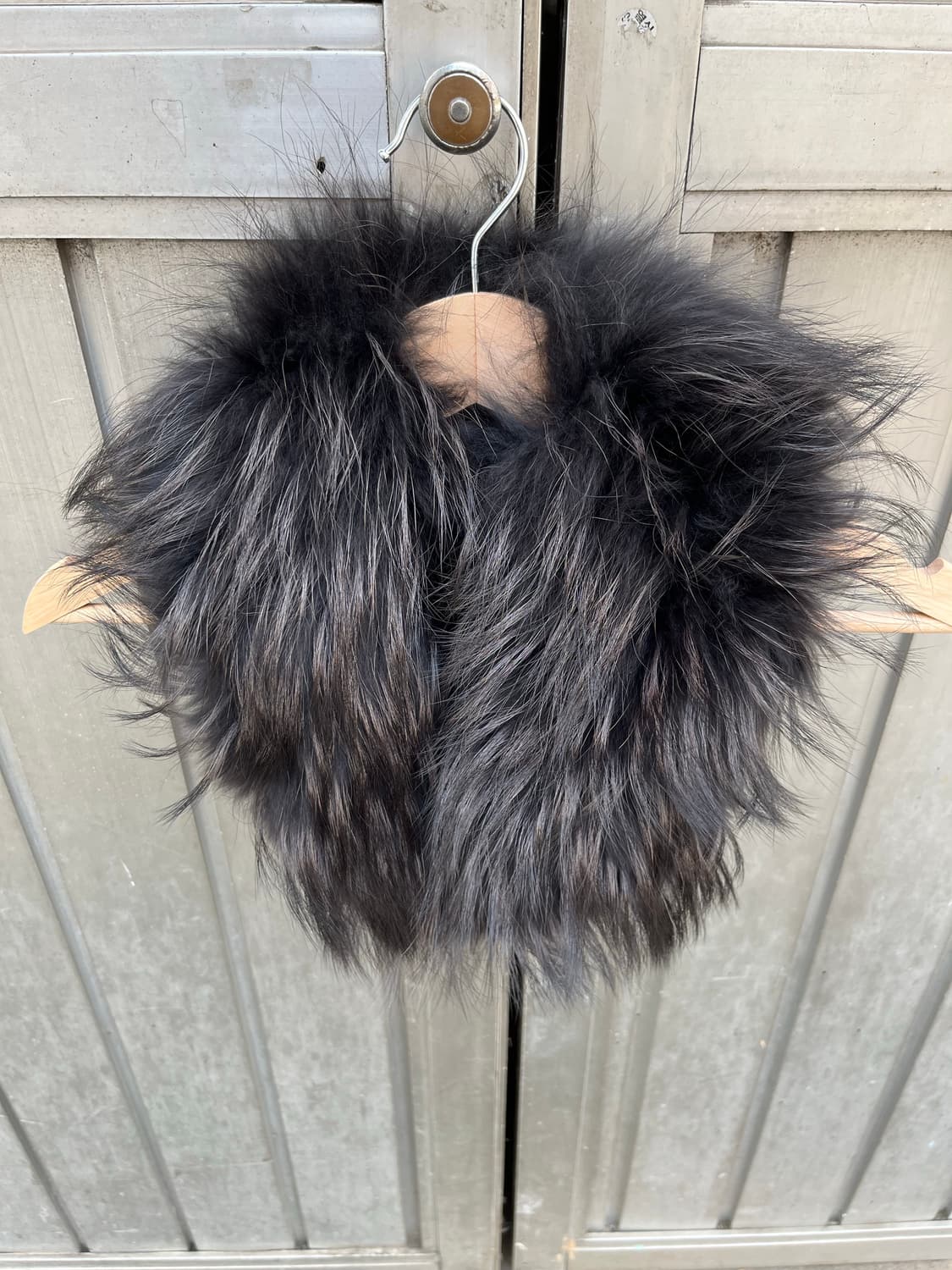 블랙 폭스 퍼 목도리 상품이미지4