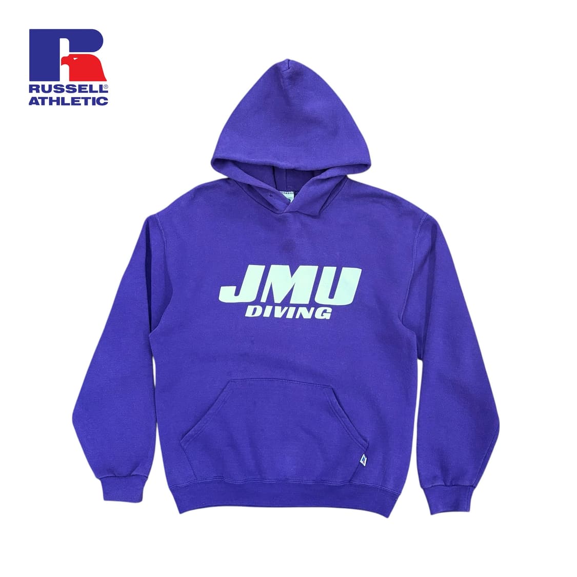 (M) 90s 러셀 프린팅 후드티 상품이미지1