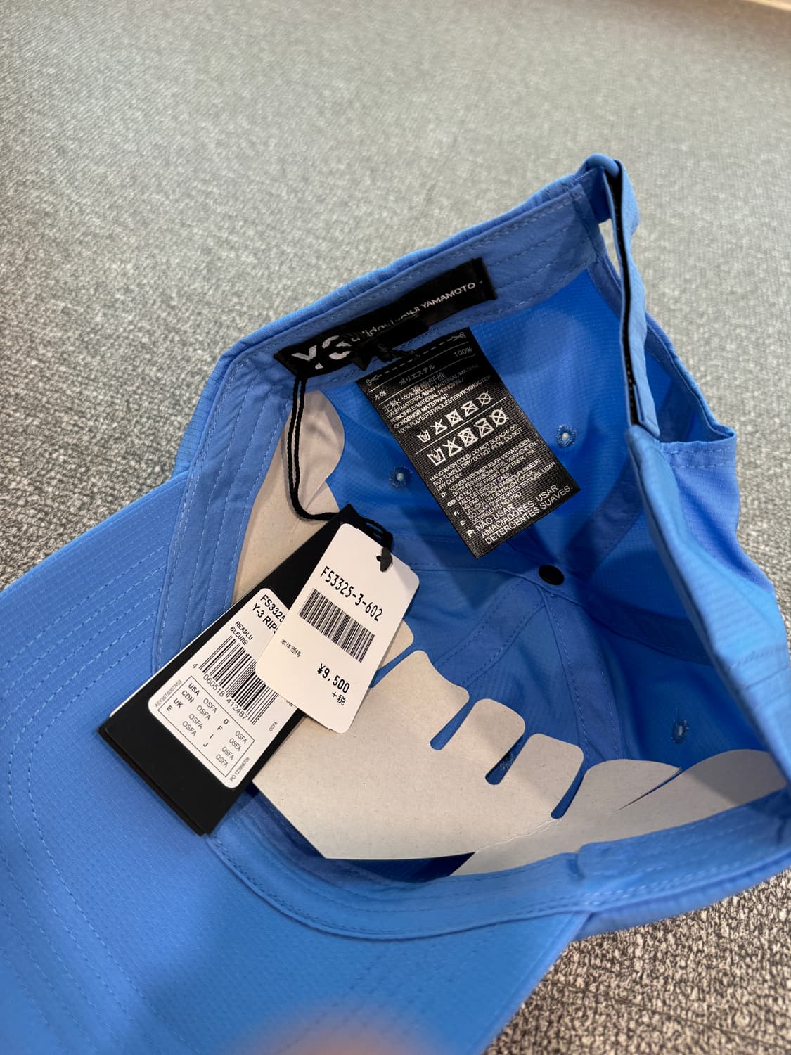 Y-3 요지야마모토 립스탑 캡  상품이미지7