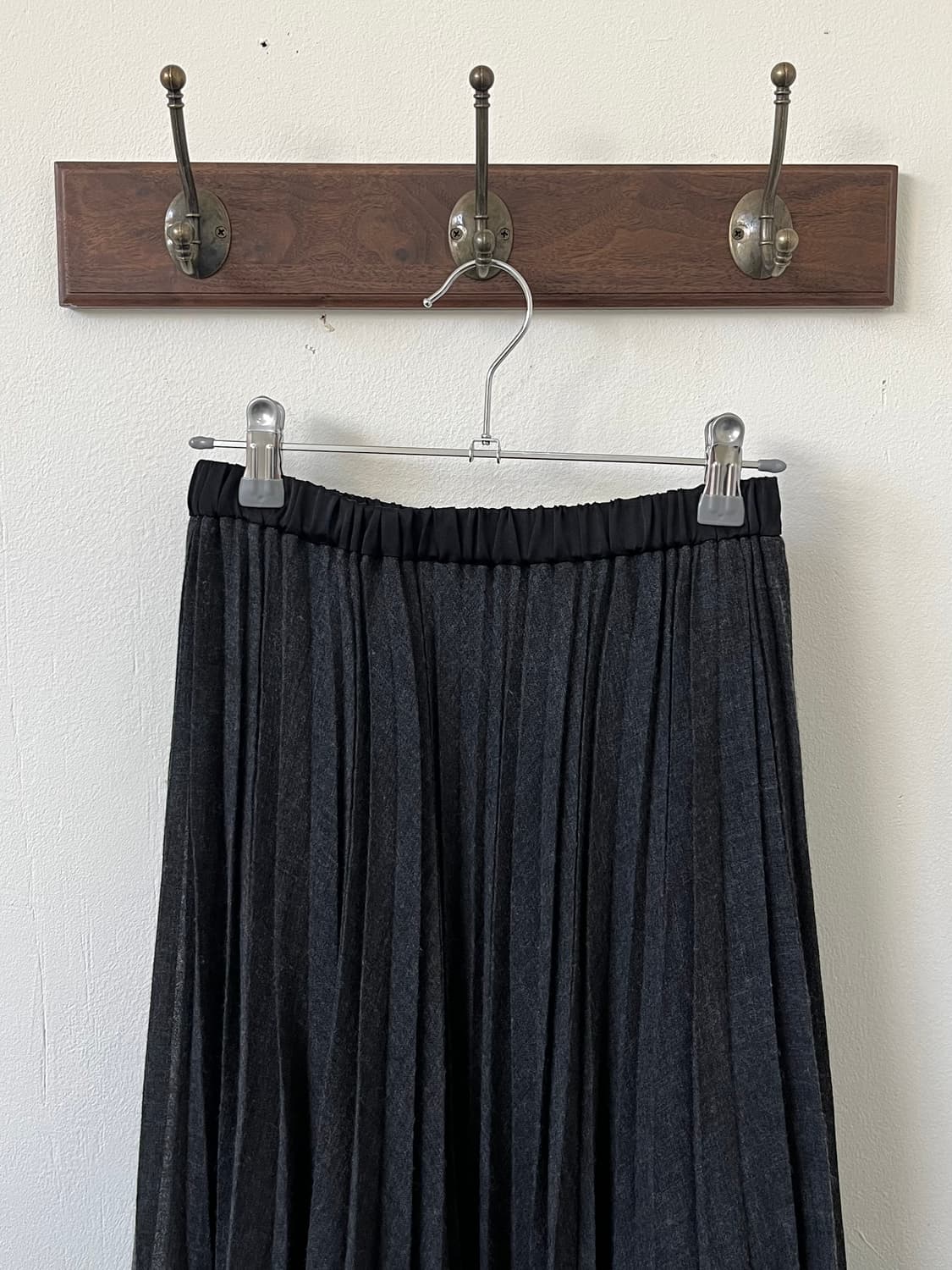 BRAHMIN 차콜 롱 스커트 상품이미지2