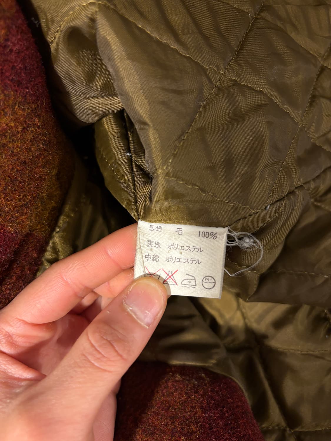 Avon House 울 체크자켓 상품이미지6