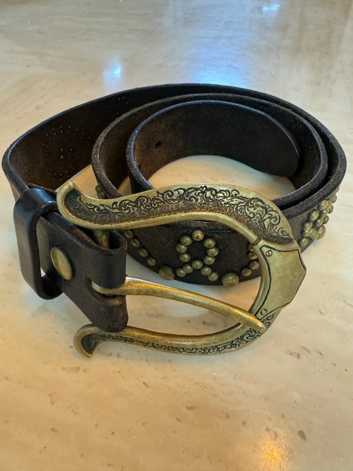 galcia 가르시아 스터드 벨트 상품이미지1