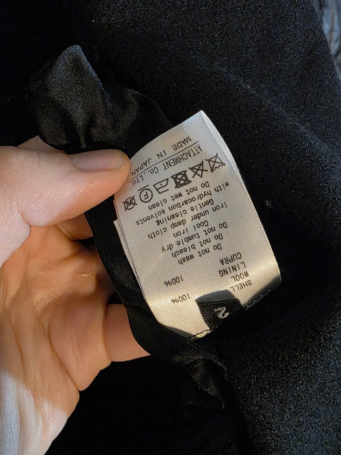 Kazuyuki kumagai attachment coat 상품이미지8