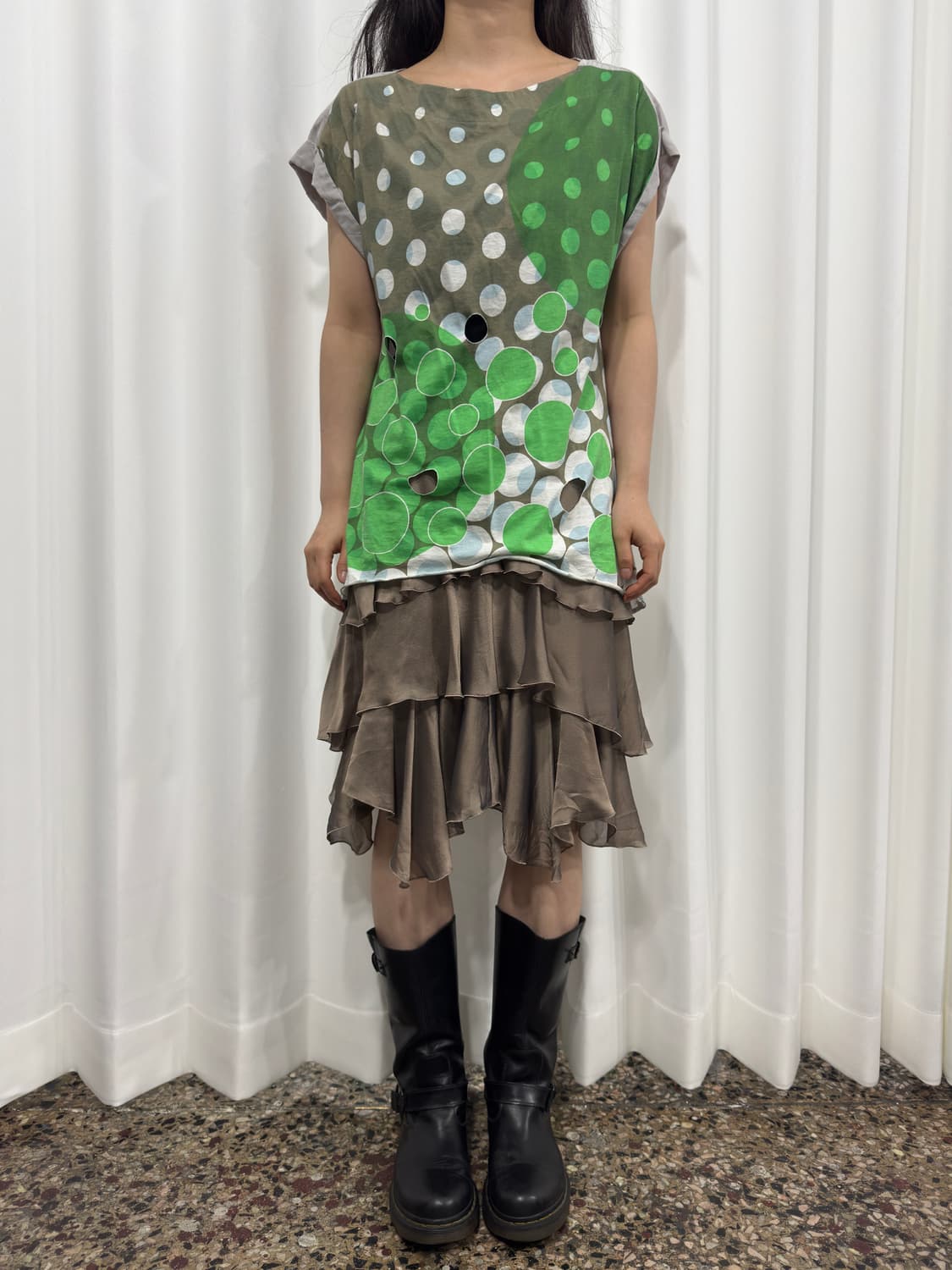 layered midi skirt 상품이미지3