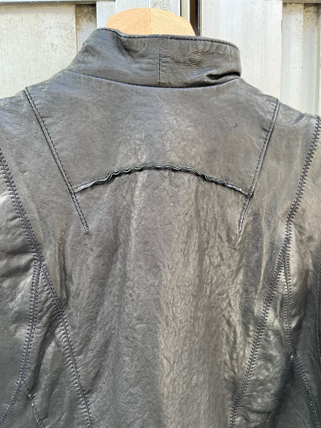 집업 레더 베스트 상품이미지4