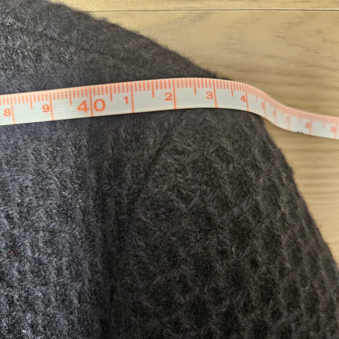 커스텀멜로우 하이넥 와플 자켓 네이비 상품이미지9