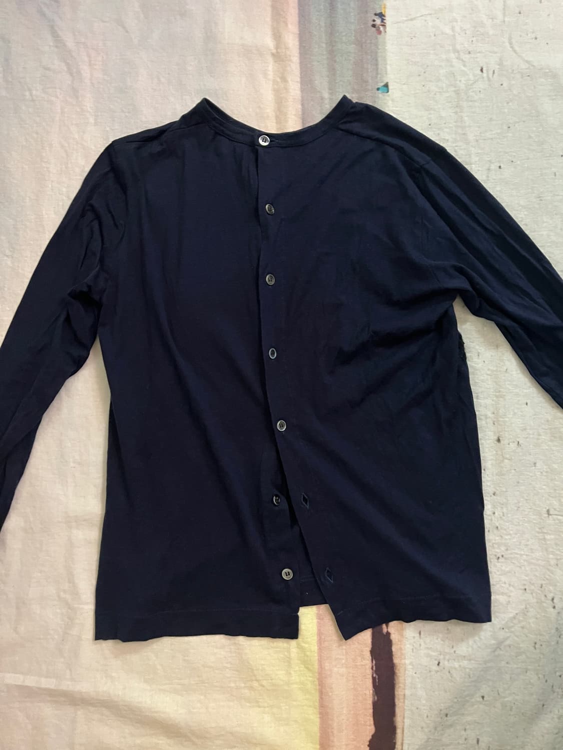 comme des garcons 면 가디건 상품이미지2