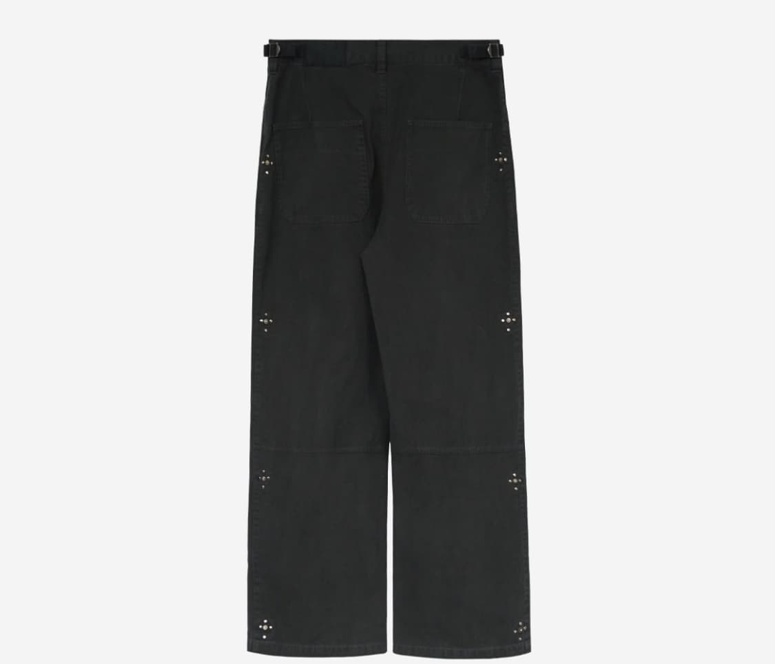 폴리테우 리벳 고시마 빈티지 차콜 1사이즈 상품이미지1