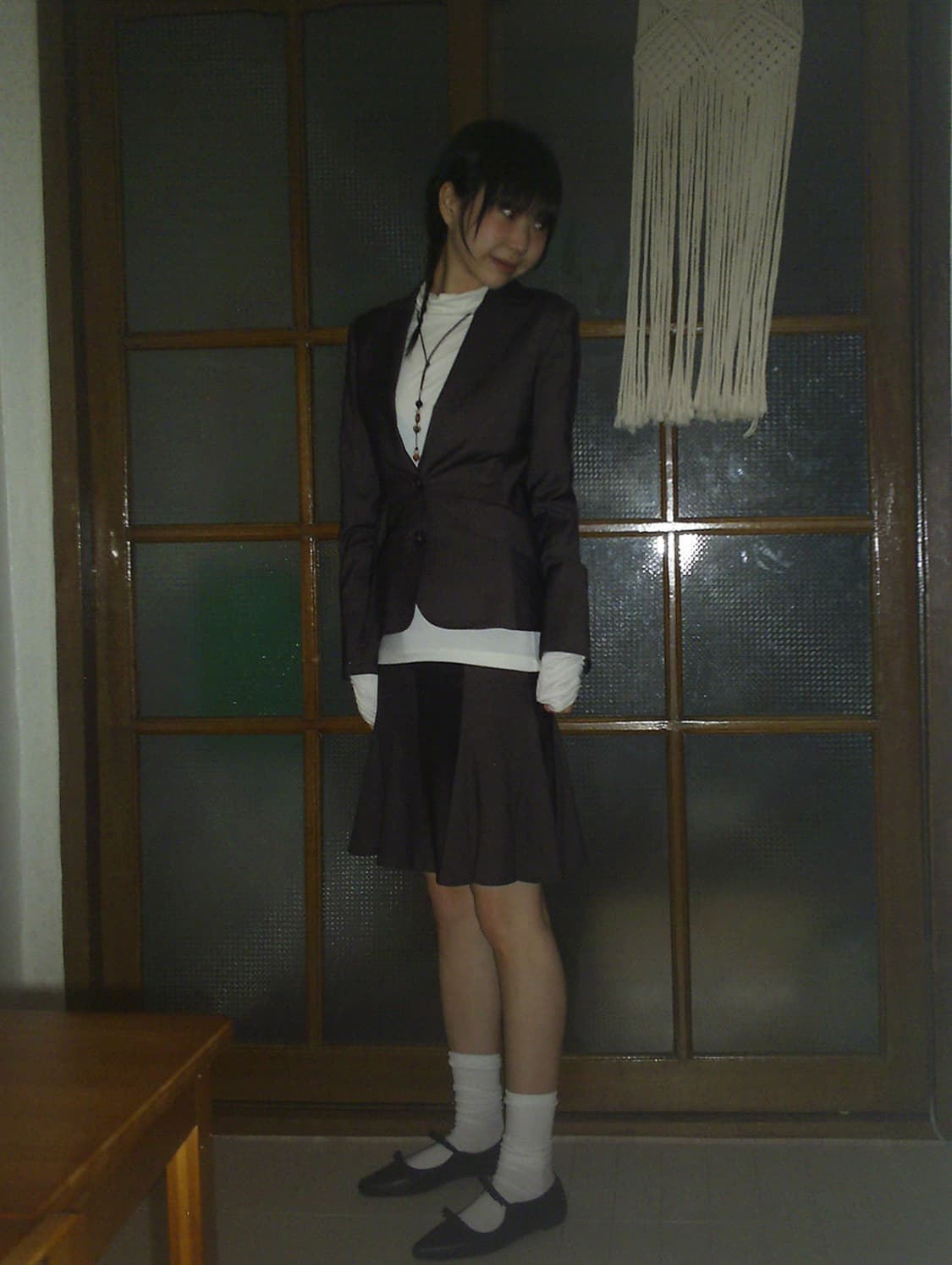 vintage brownie set-up(jacket+skirt) 상품이미지2