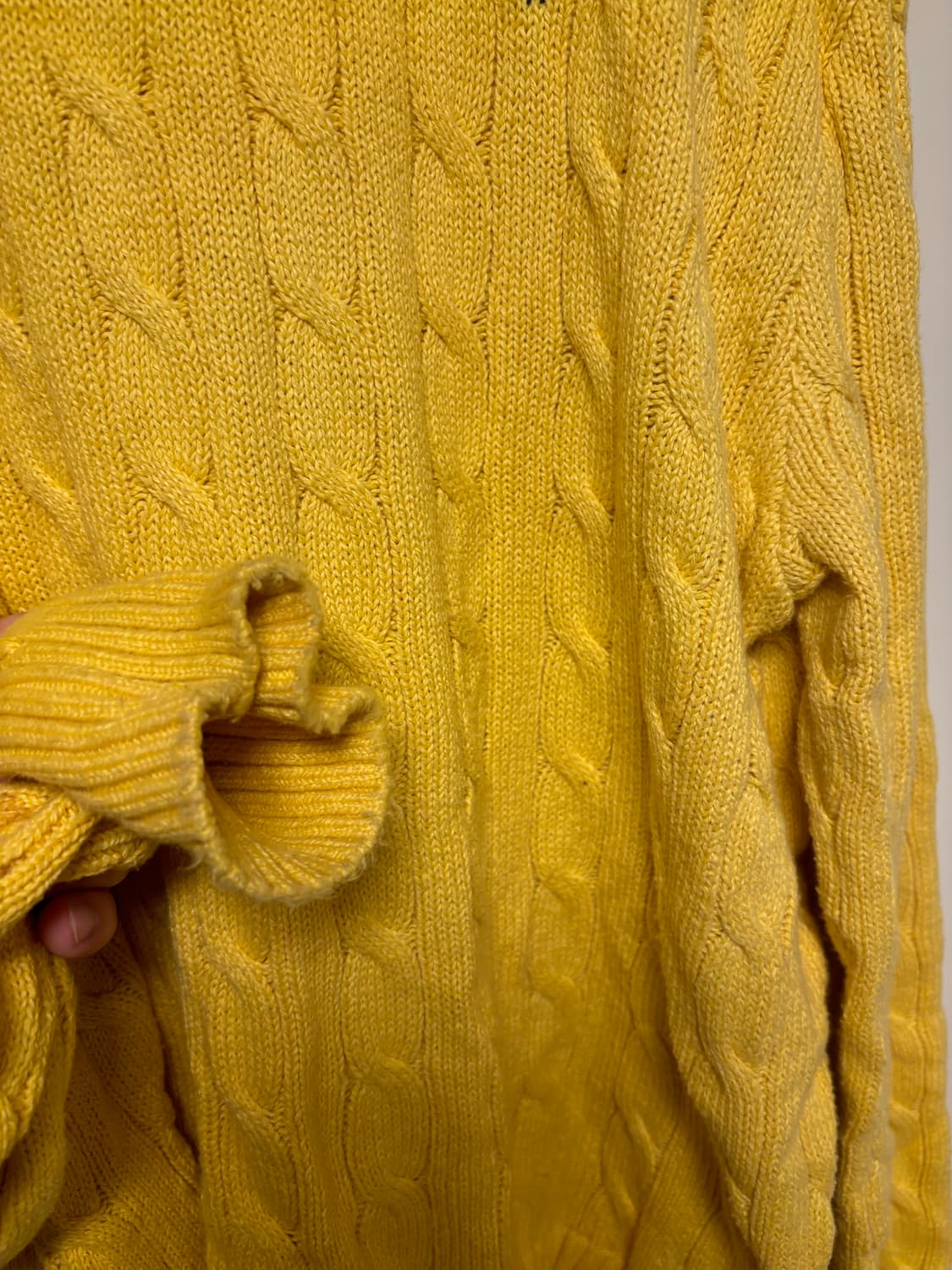 폴로 코튼 니트 L 상품이미지3