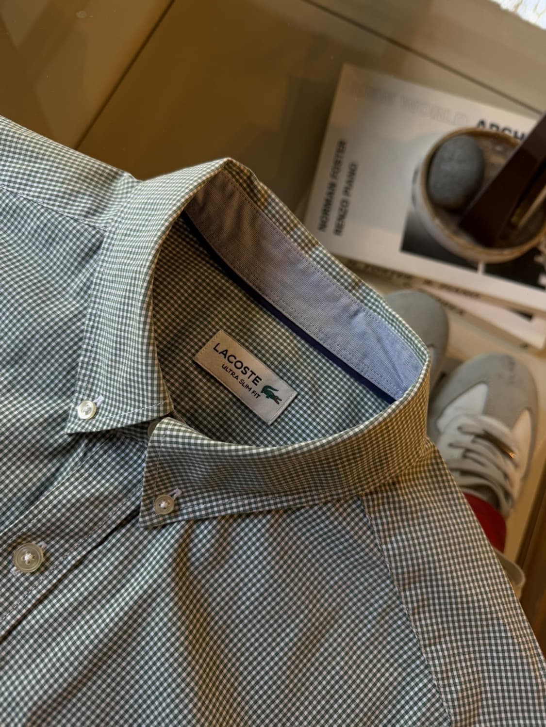 라코스테 버튼다운 셔츠 100 상품이미지9